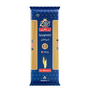 ماکارونی زر ماکارون قطر 1.7 700گرمی